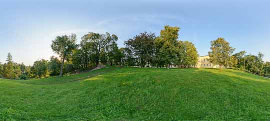 Puławy – panorama plenerowa w parku nr 2
