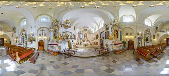 Markuszów – wnętrze kościoła parafialnego